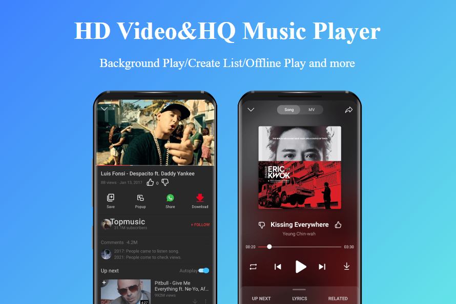 HD Video&HQ Music Player